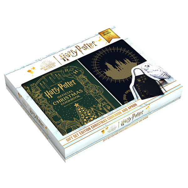 THE BOOK(Limited Edition)セット Harry Potter: Gift Set Edition Christmas Cookbook and Apron