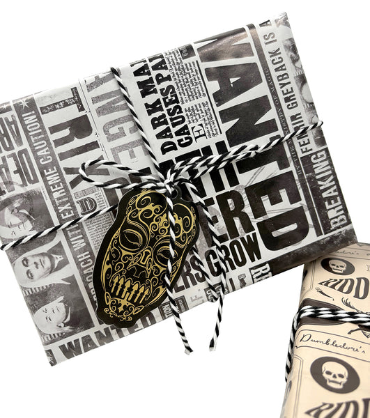 Harry Potter: Dark Arts Gift Wrap Stationery Set – Insight Editions