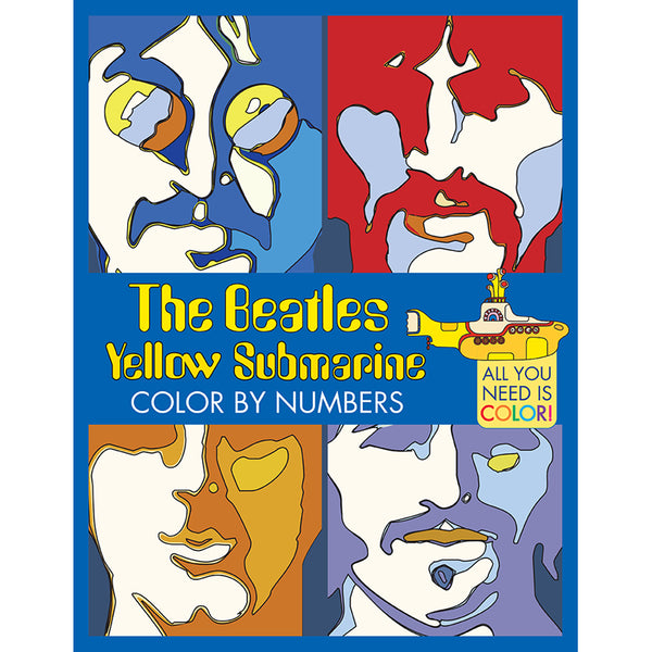 The Beatles Yellow Submarine Color by Numbers – Insight Editions