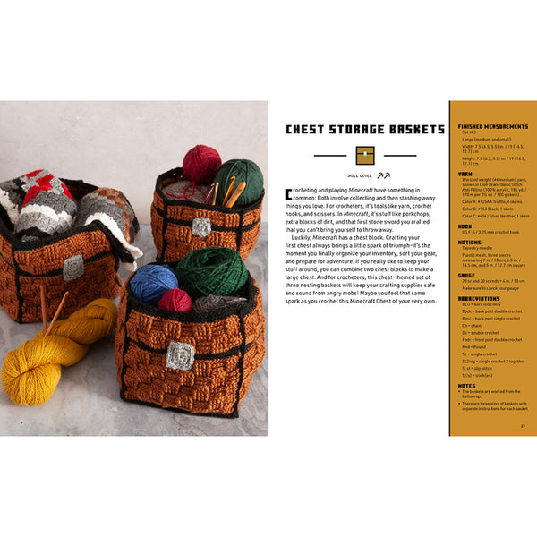 Minecraft: The Official Crochet Book – Insight Editions