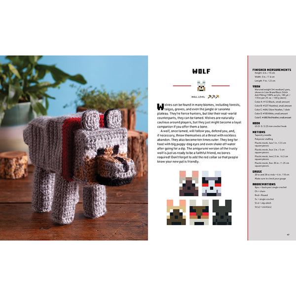 Minecraft: The Official Crochet Book – Insight Editions