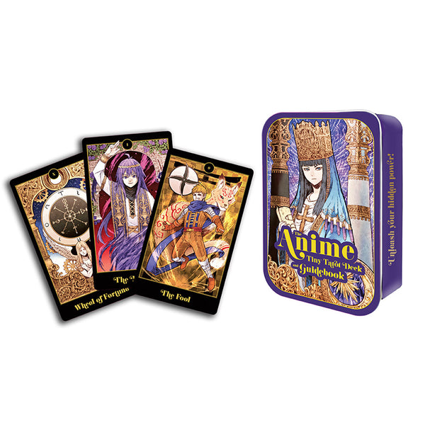 【美品・正規品】The Hidden Message Tarot Deck The Anime Tiny Tarot Deck and Guidebook – Insight Editions