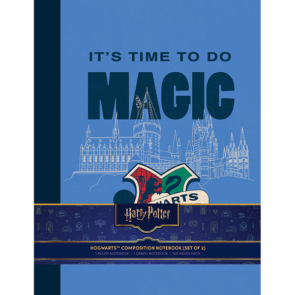 Harry Potter: Hogwarts Composition Notebook Set (Set of 2
