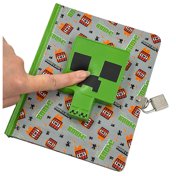 Minecraft: Creeper Squishy Lock & Key Diary – Insight Editions