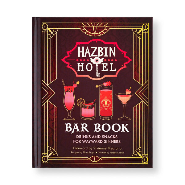 ばつまる新品　ハズビンホテル　BAR BOOK The Hazbin Hotel Bar Book – Insight Editions