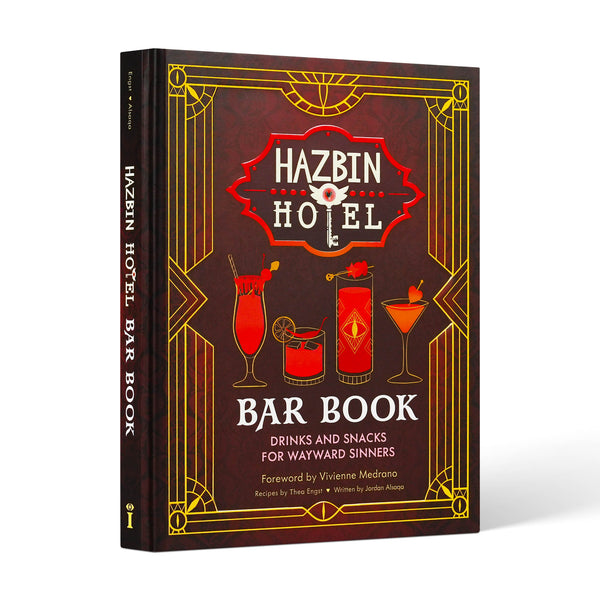 ばつまる新品　ハズビンホテル　BAR BOOK The Hazbin Hotel Bar Book – Insight Editions