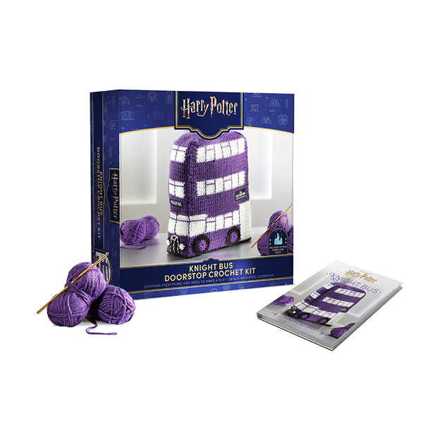 Harry Potter: Knight Bus Doorstop Crochet Kit – Insight Editions