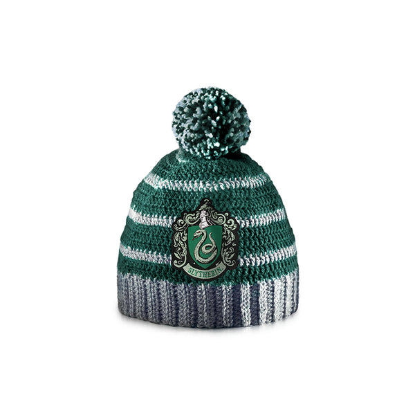Harry Potter: Slytherin Pom-Pom Beanie Crochet Kit – Insight Editions