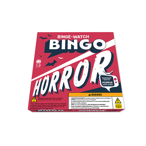 Binge-Watch Bingo: Horror – Insight Editions