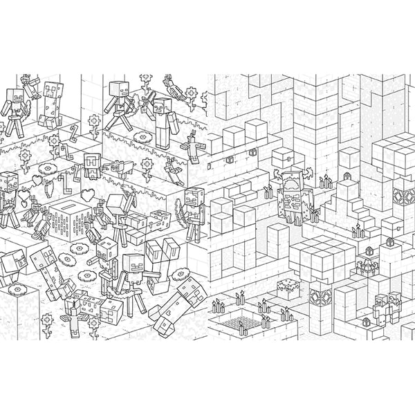 Minecraft: The Official Mini Coloring Set – Insight Editions