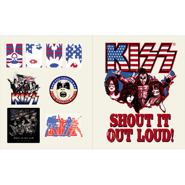 KISS Deluxe Sticker Book – Insight Editions