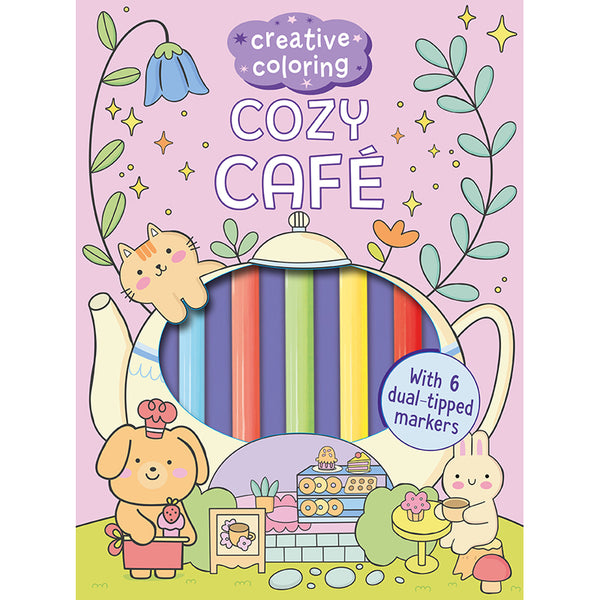 Creative Coloring: Cozy Café Mini-Coloring Kit – Insight Editions