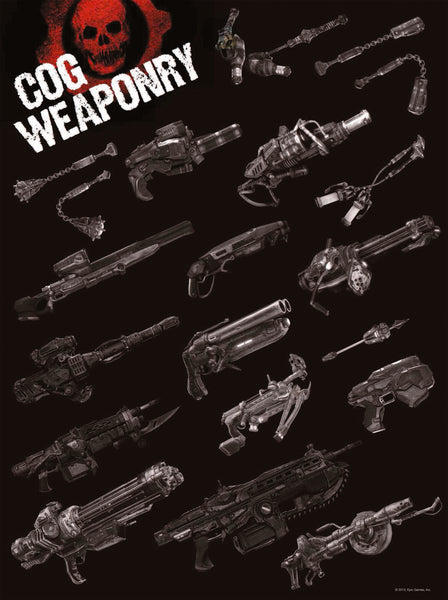 displate gears of war Gears of War – Insight Editions