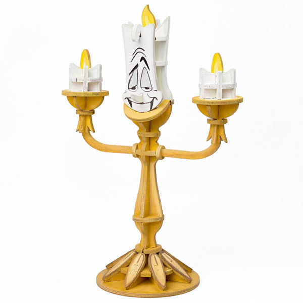 IncrediBuilds: Disney's Beauty and the Beast: Lumiere 3D Wood