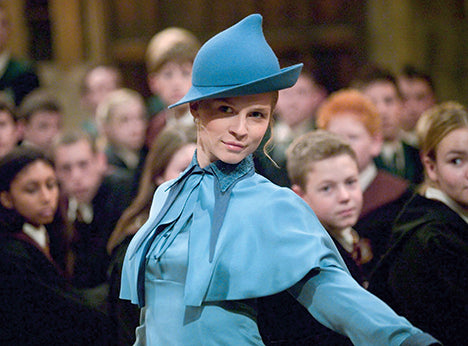 harry potter goblet of fire blue dress Fleur Outfit- Blue Cape and Witch Hat