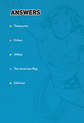DC Comics: Wonder Woman Pop Quiz Trivia Deck – Insight Editions