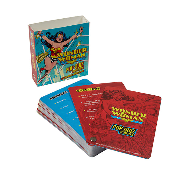 WONDER WORLD Questions & Answers 全巻セット DC Comics: Wonder Woman Pop Quiz Trivia Deck – Insight Editions