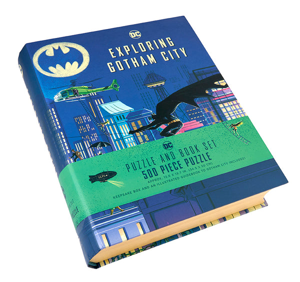 Exploring Gotham City Puzzle and Book Set – Insight Editions