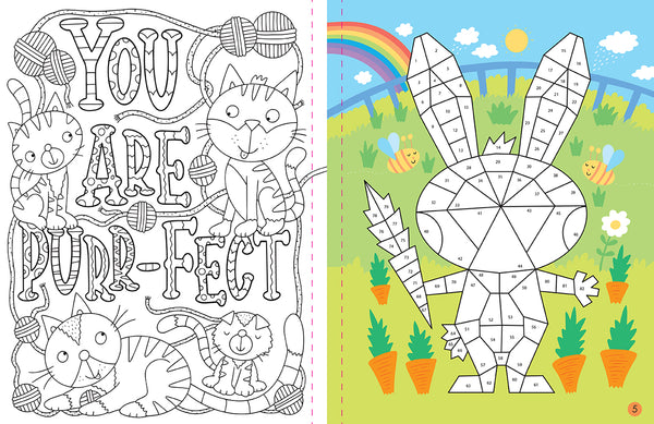 Mindful Sticker By Number: Animals – Insight Editions