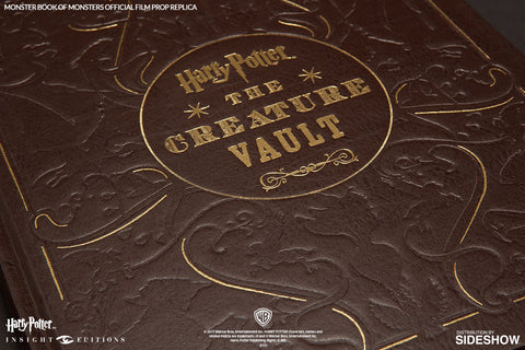 monster book of monsters replica Harry Potter: The Monster Book of Monsters Official Film Prop Replica – Insight Editions