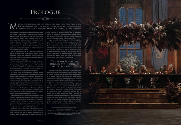Game of Thrones: House of the Dragon – Insight Editions