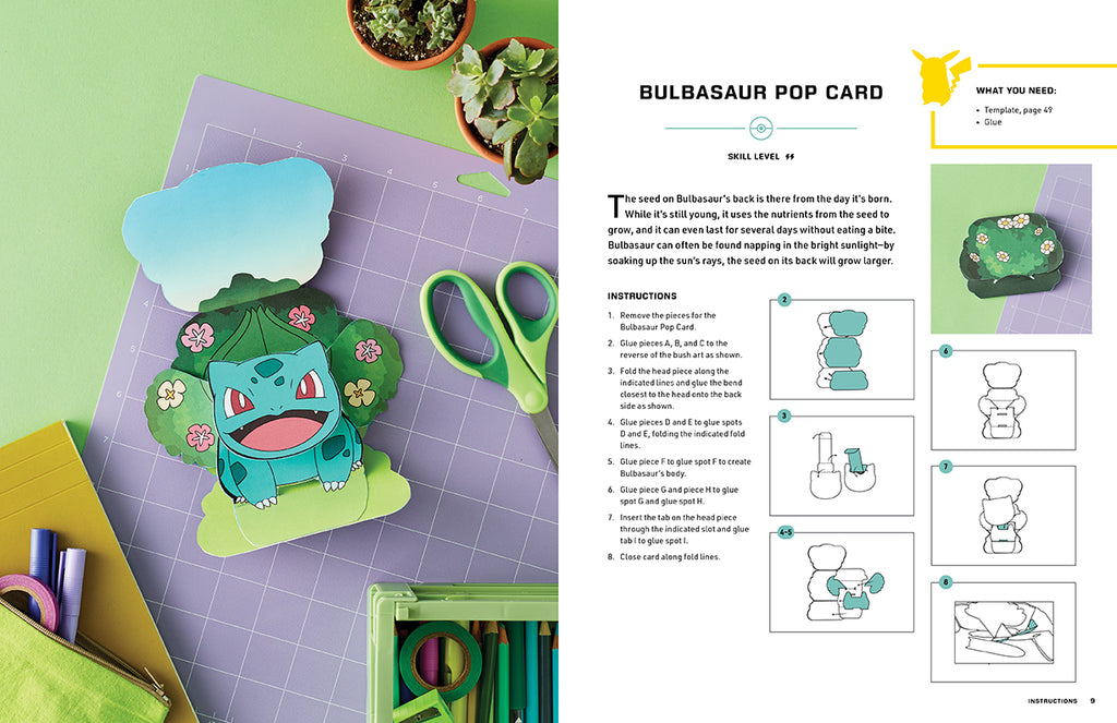 pokemon card crafts Amazing Pokemon Paper Crafts – Insight Editions