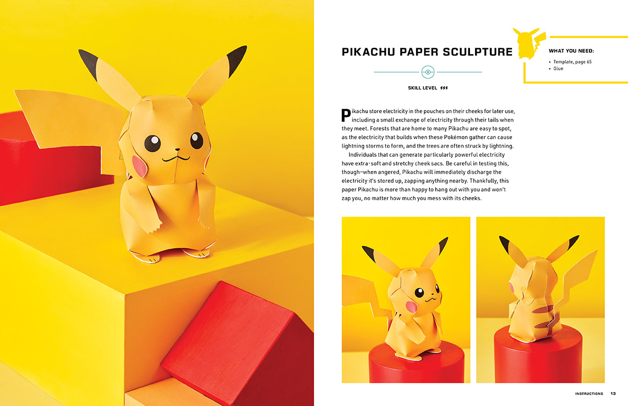 Amazing Pokemon Paper Crafts – Insight Editions