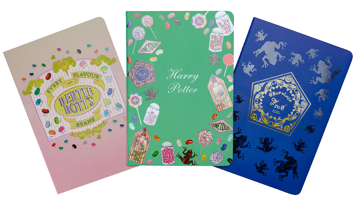 Harry Potter: Honeydukes Planner Notebook Collection (Set of 3