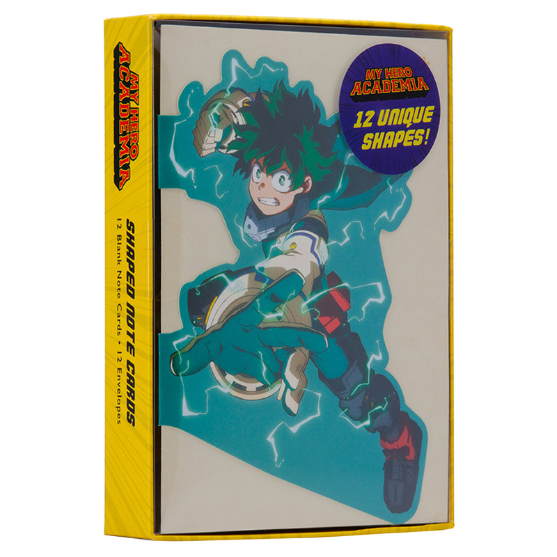 My Hero Academia: Class 1-A Boxed Die-cut Note Cards (Set of 12)