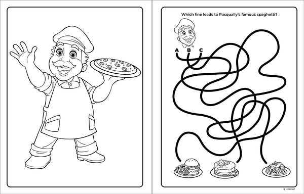Chuck E Cheese Friends Coloring Activity Book Insight Editions Chuck E Cheese Friends Coloring Activity Book Insight Editions