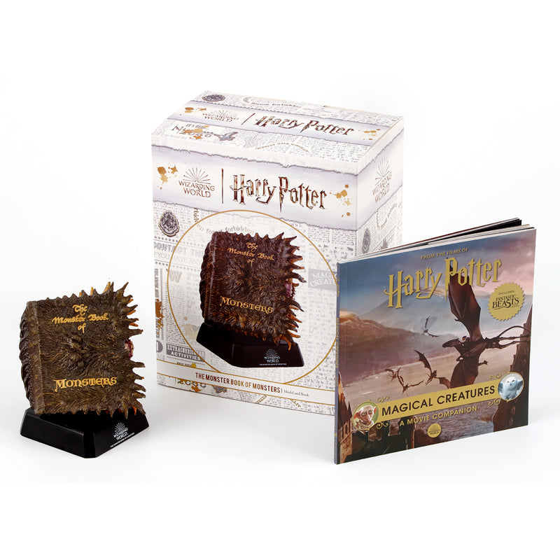 harry potter monster book of monsters creature vault Harry Potter: The Monster Book of Monsters Model and Book