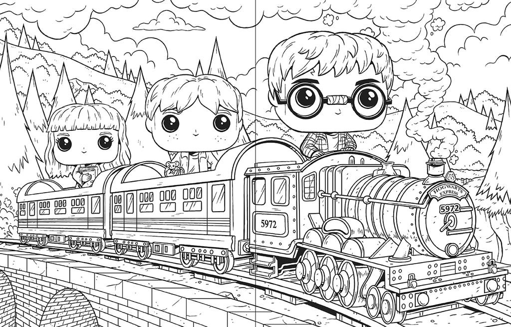 Coloriage Pop Harry Potter