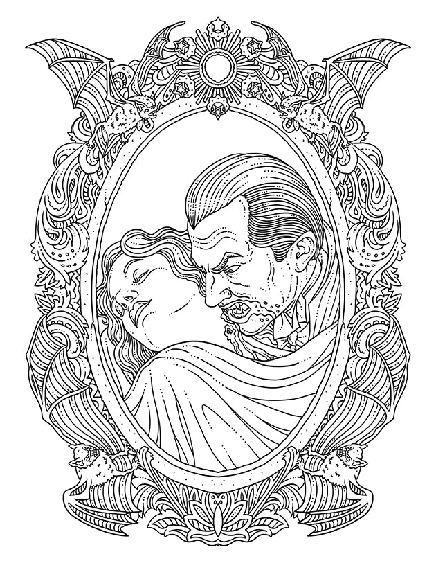 coloring book monsters Universal Monsters: The Official Coloring Book – Insight Editions
