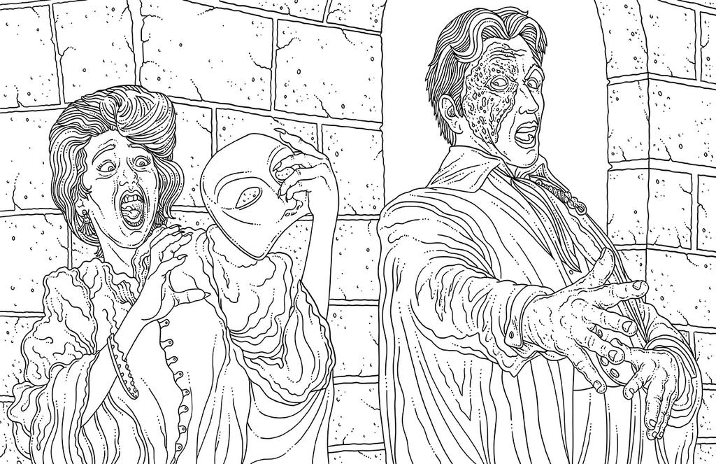 universal monsters coloring pages Universal Monsters: The Official Coloring Book – Insight Editions