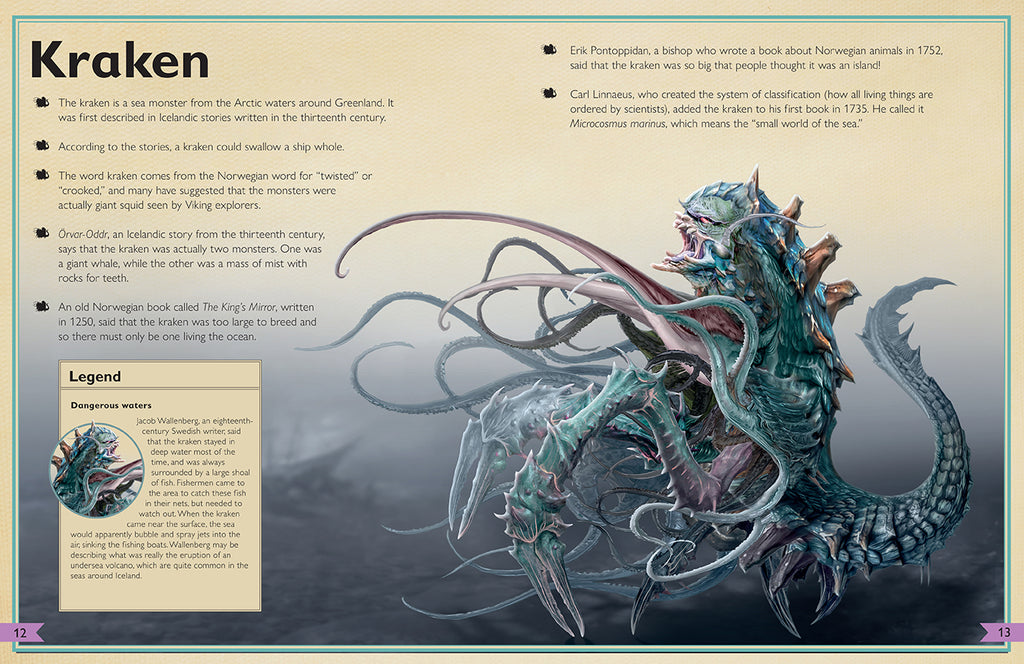 types of fantasy monsters The Magnificent Book of Fantasy Creatures – Insight Editions