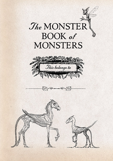 Harry Potter: Monster Book of Monsters Plush Journal