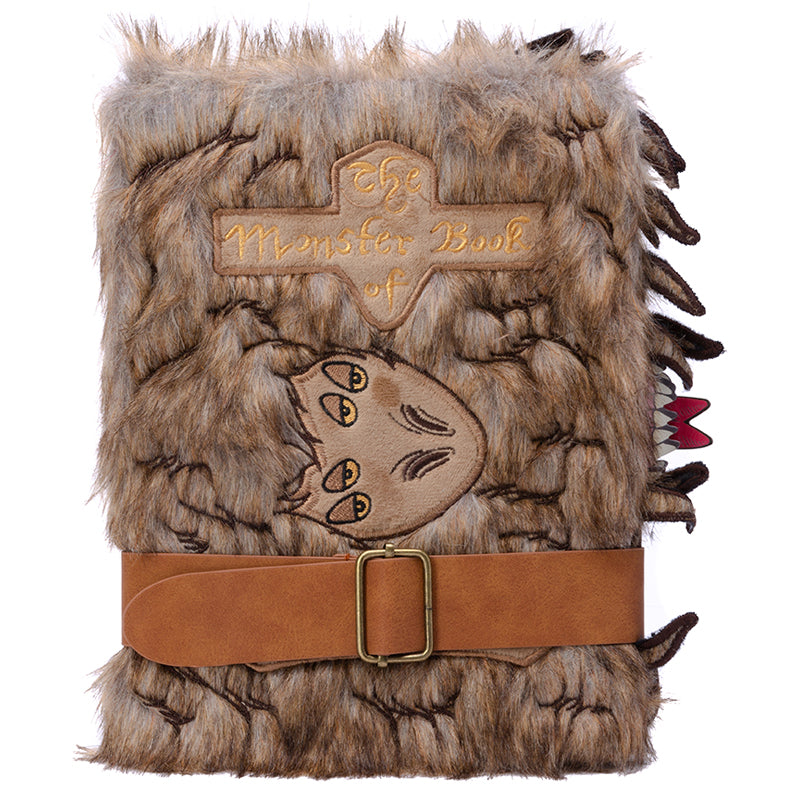 Harry Potter : Monster Book of Monsters Plush Journal