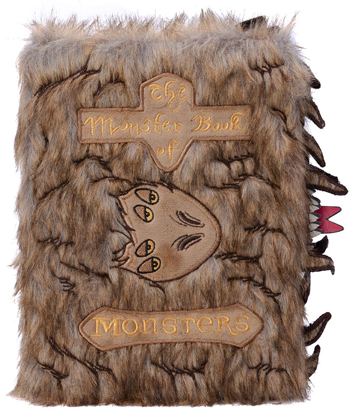 harry potter monsters Harry Potter: Monster Book of Monsters Plush Journal – Insight Editions