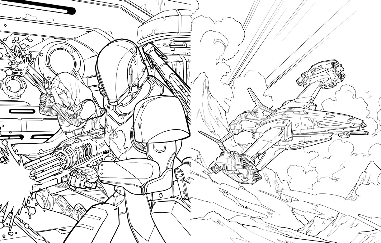 Destiny: The Official Coloring Book Vol. 2 – Insight Editions