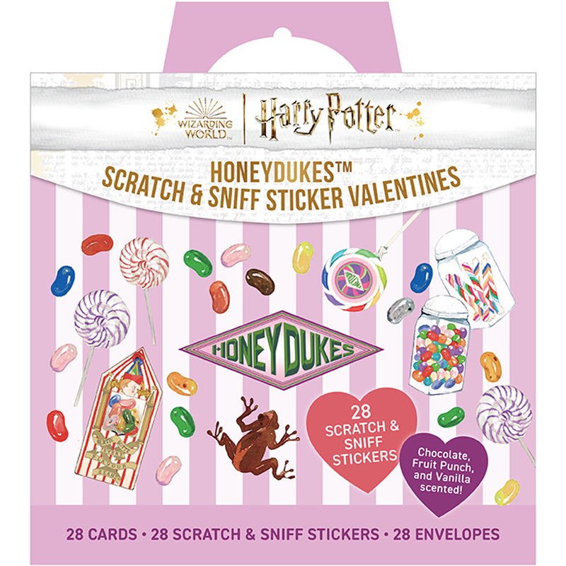 Harry Potter: Honeydukes Scratch & Sniff Sticker Valentines