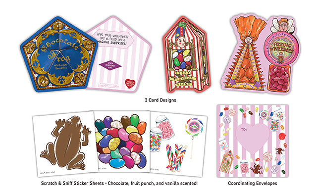 Harry Potter: Honeydukes Scratch & Sniff Sticker Valentines