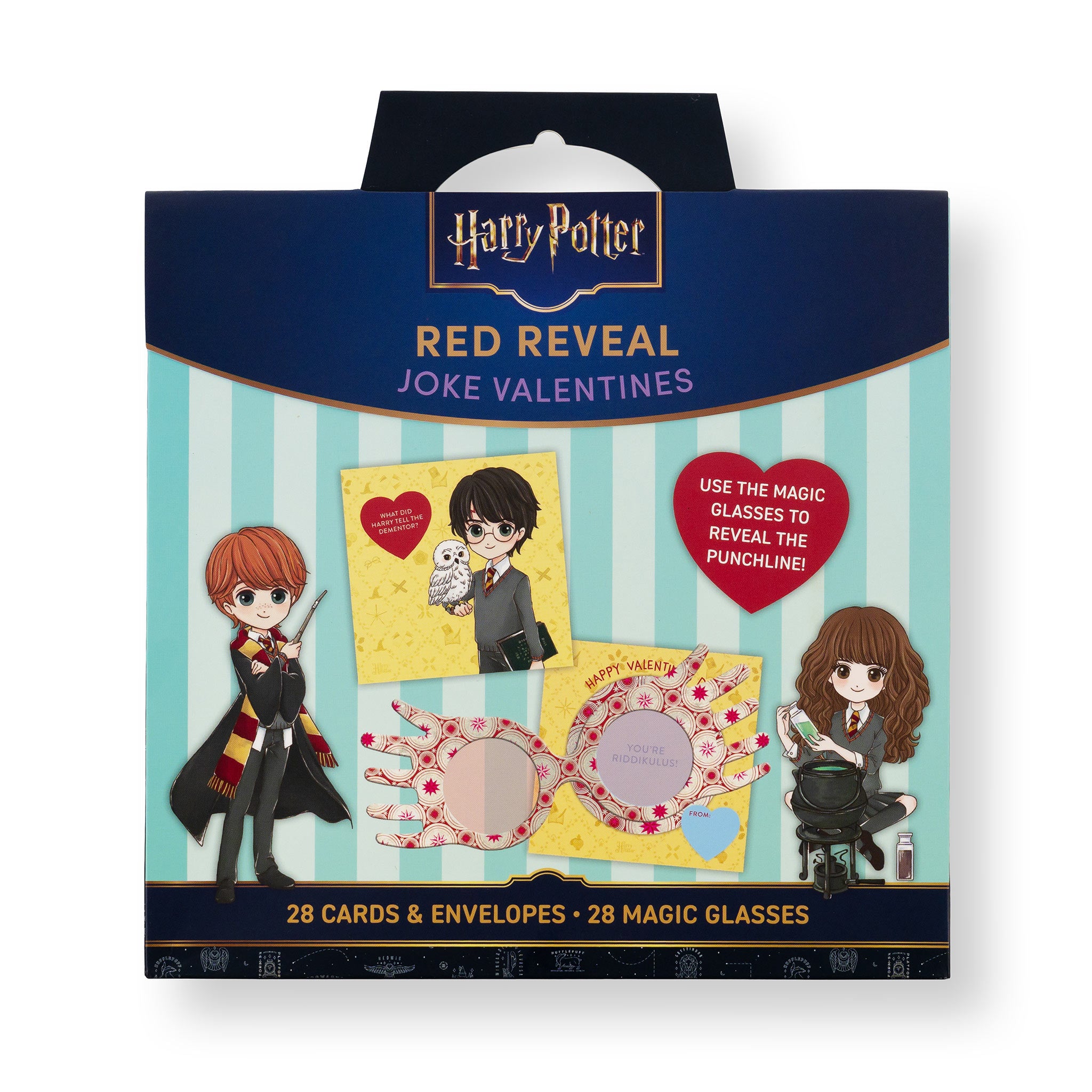 Harry Potter: Red Reveal Joke Valentines – Insight Editions