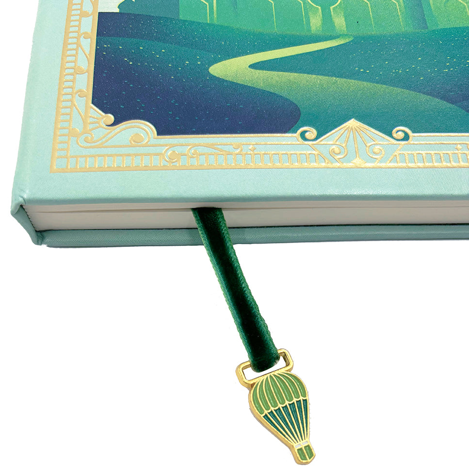 Wicked: Emerald City Journal with Ribbon Charm