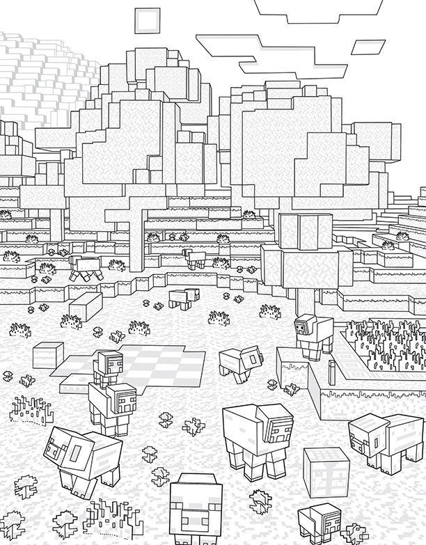 The Official Minecraft Coloring Book, Volume 2 – Insight Editions