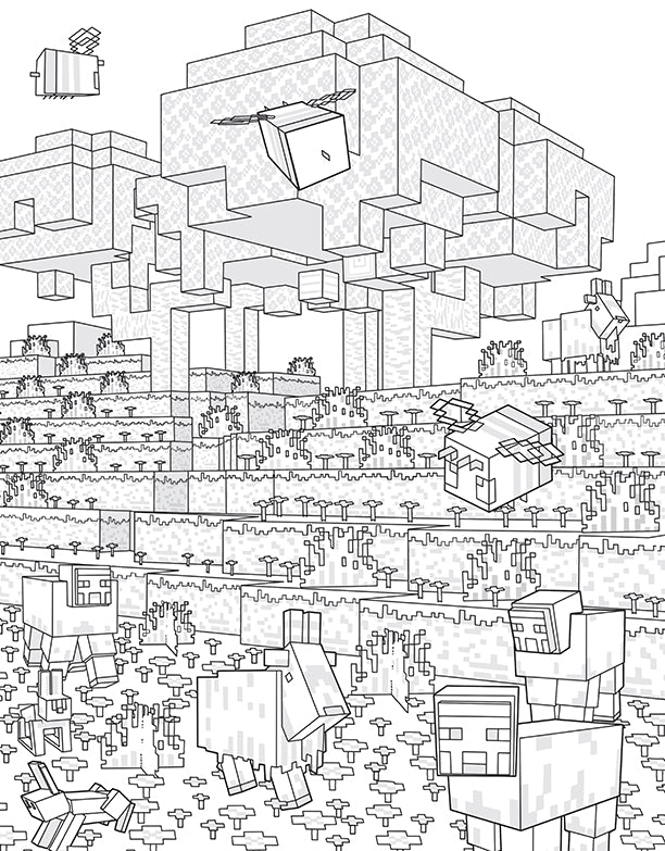 The Official Minecraft Coloring Book, Volume 2 – Insight Editions