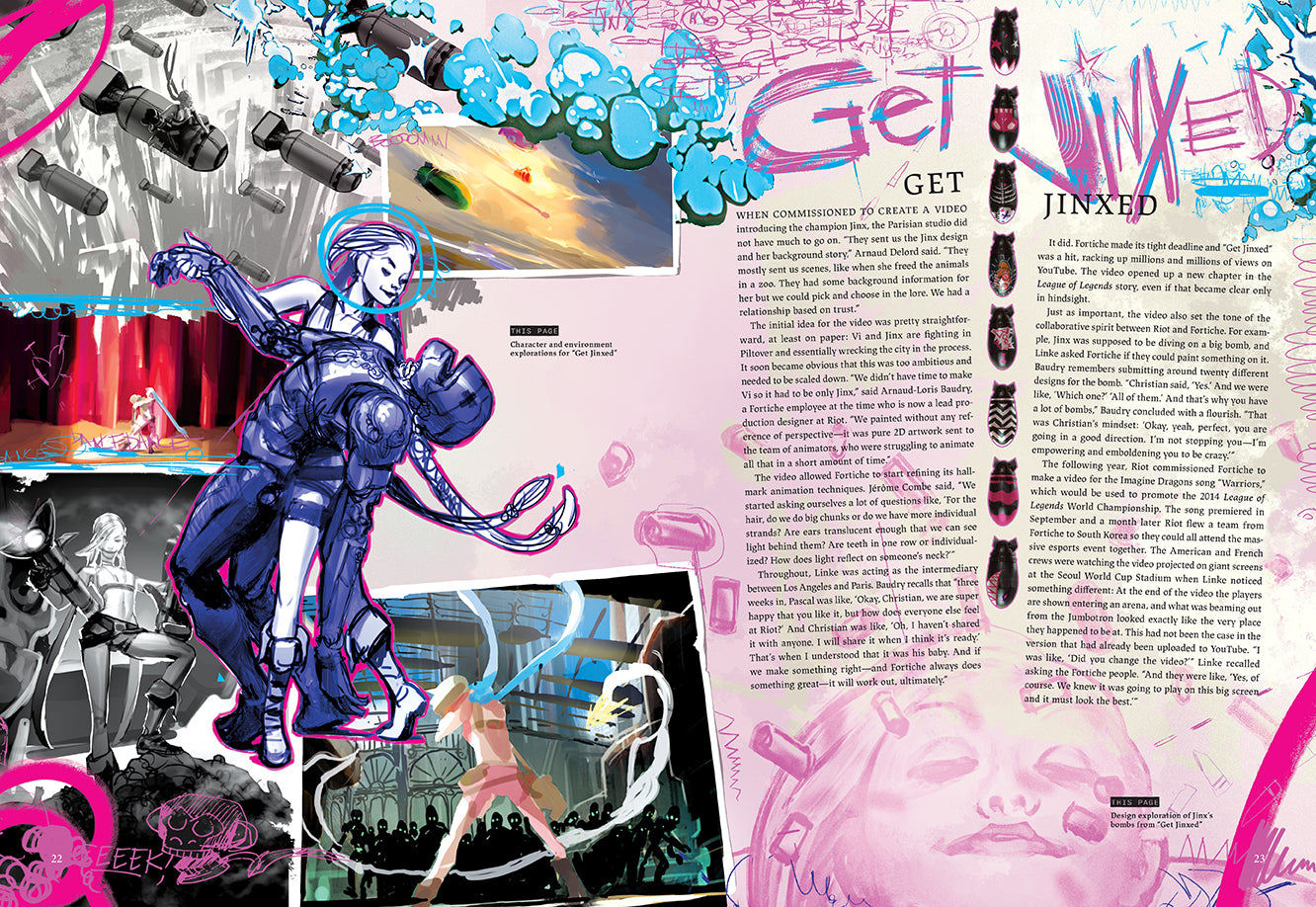 The Art and Making of Arcane: Portfolio Edition – Insight Editions