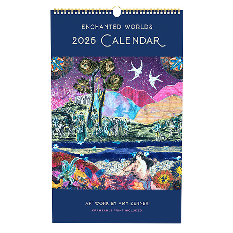 2025 Enchanted Worlds Poster Wall Calendar – Insight Editions