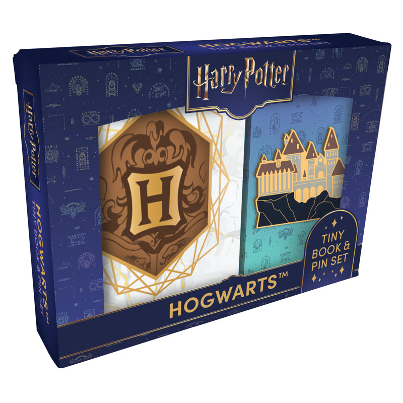 Harry Potter: Hogwarts Tiny Book and Pin Set