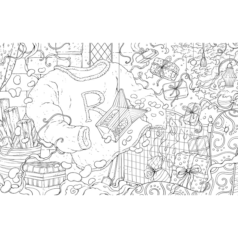 Harry Potter: An Official Sweets and Treats Coloring Book