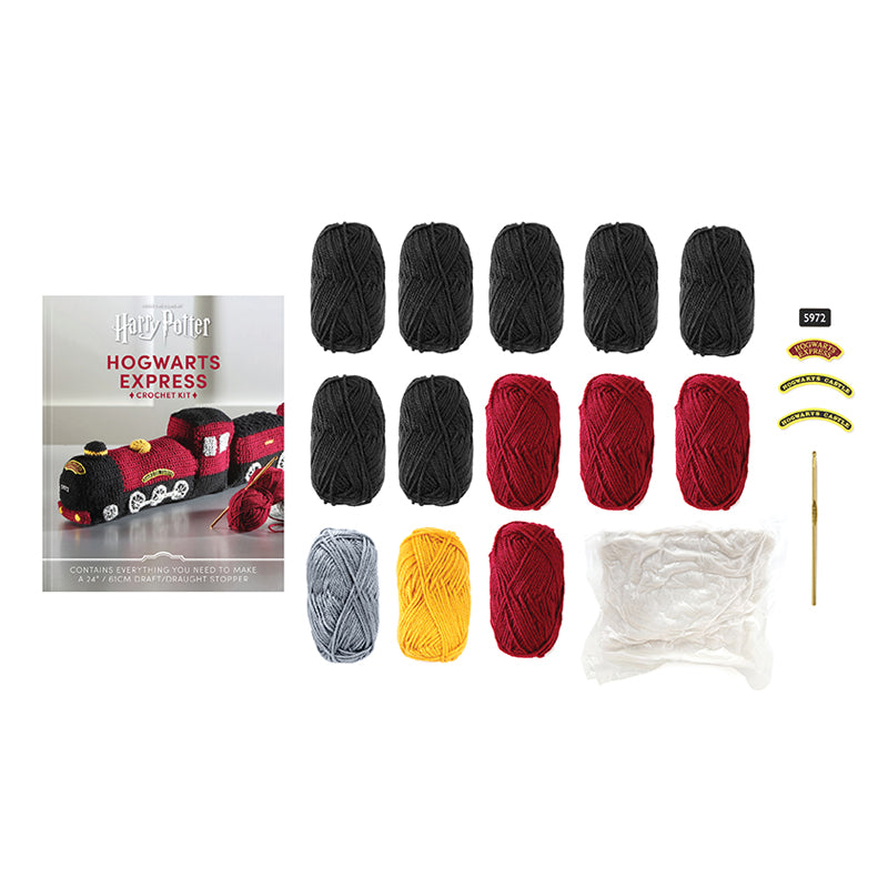 Harry Potter: Hogwarts Express Draft Stopper Crochet Kit